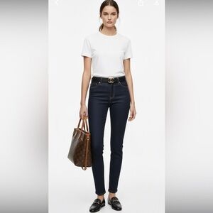 Juicy Couture Dark Blue Low Rise Skinny Jeans